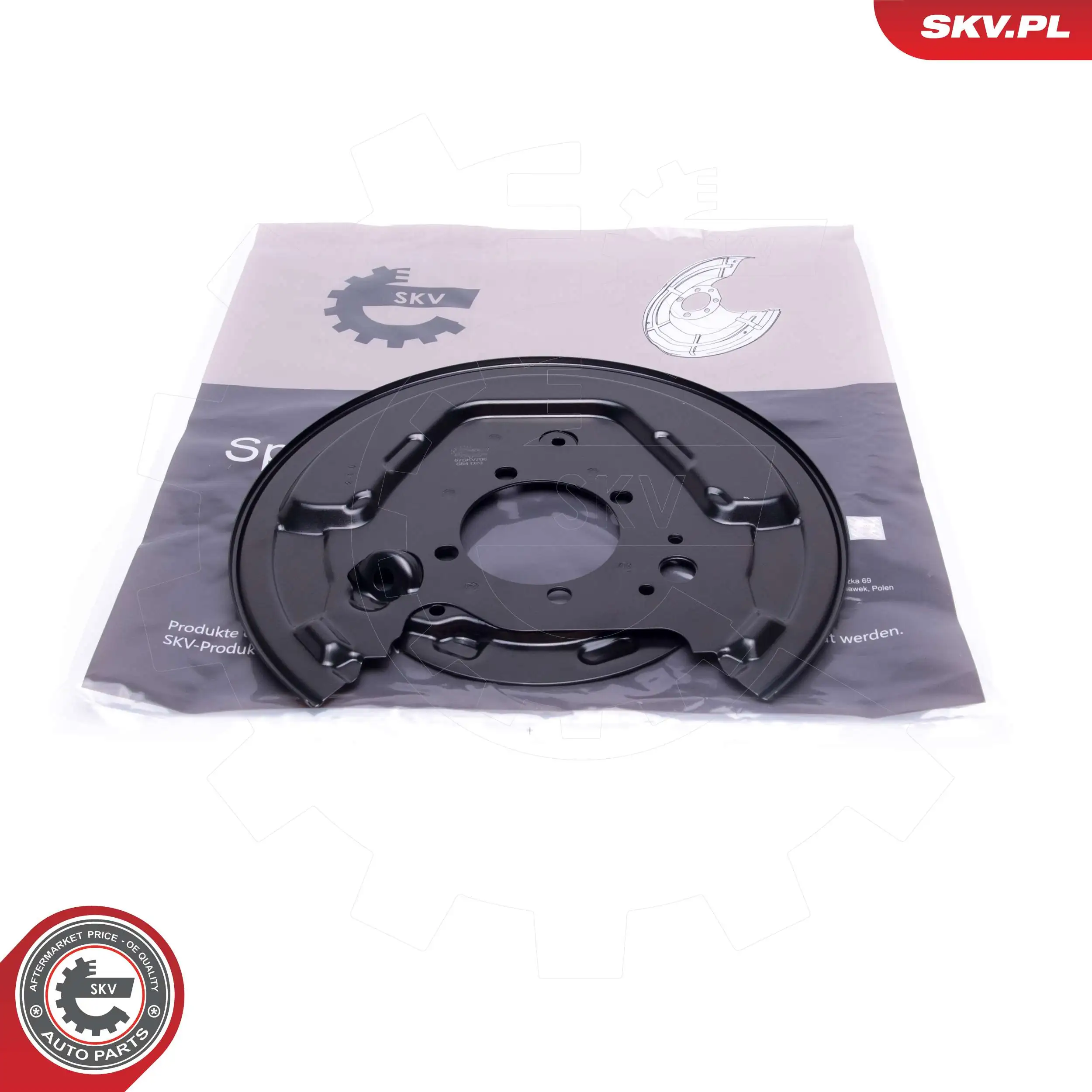 Splash Guard, brake disc